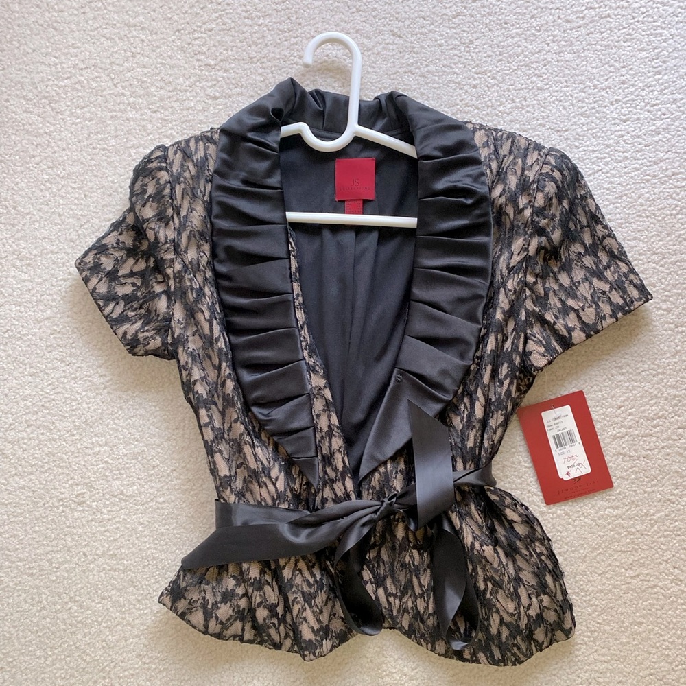 *NWT* JS Collections Lacy Victorian Blazer Jacket